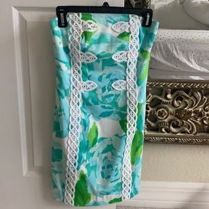 NWT STRAPLESS TANSY DRESS LILLY PULITZER DRESS  0